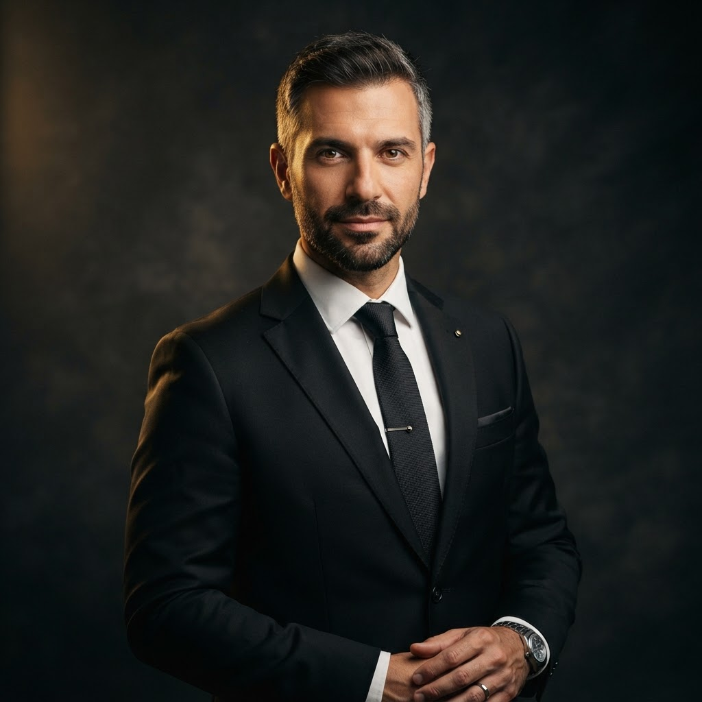 Dimitris, professional chauffeur
